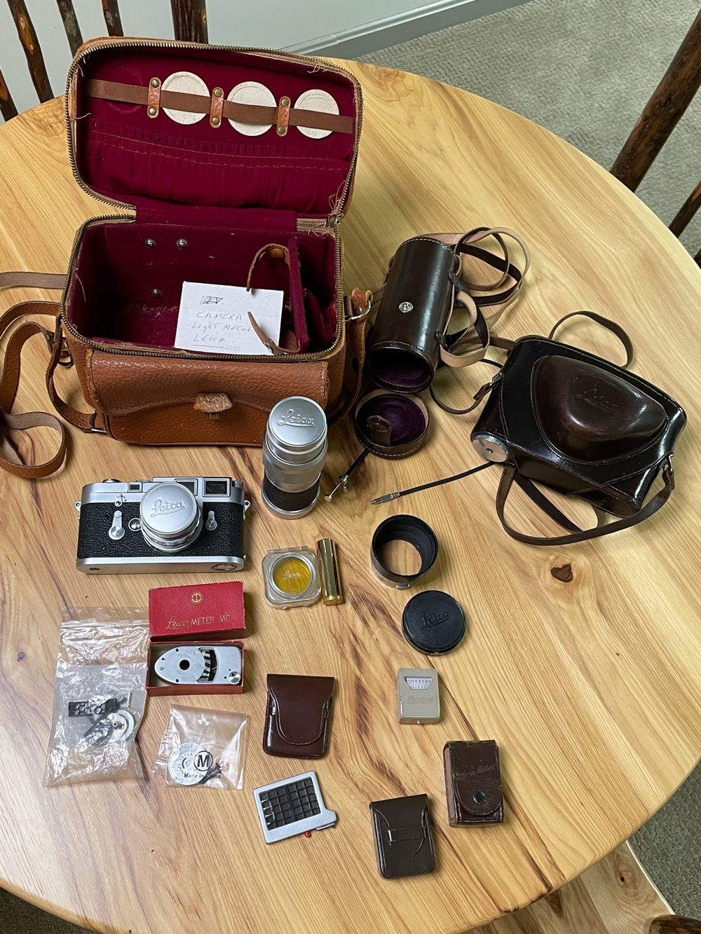 Vintage Leica M3 Single Stroke Kit (1959) – Working Estate Find